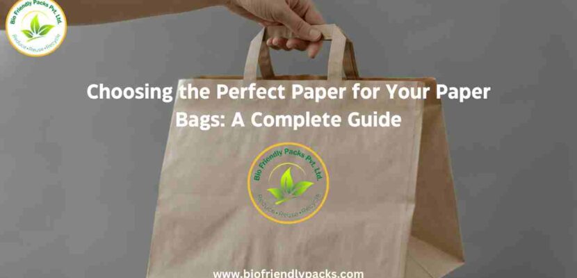 paper bags- Bio friendly packs