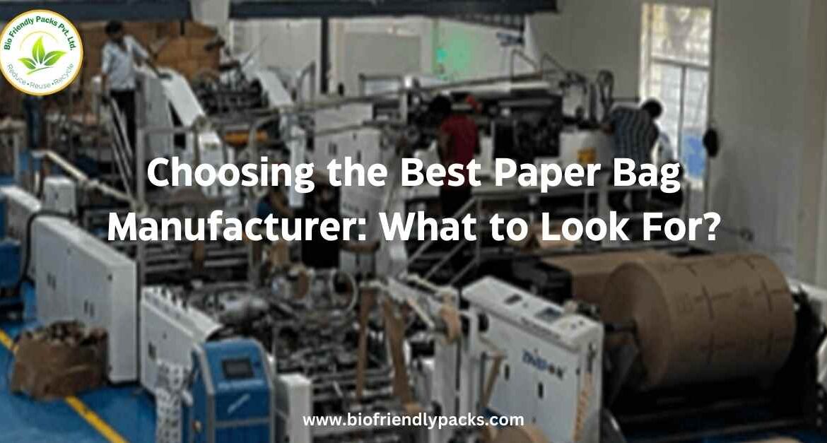 Paper bag manufacturer